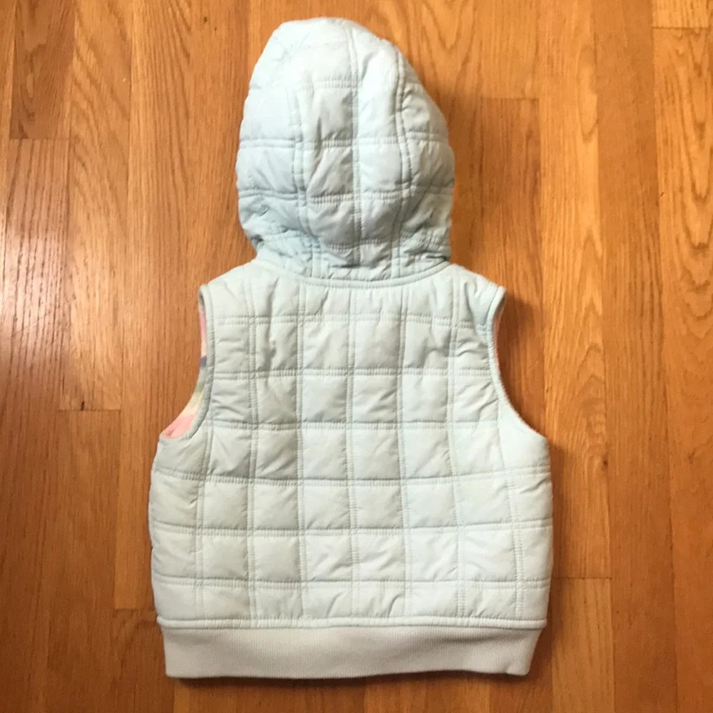 Gymboree fleece lined vest